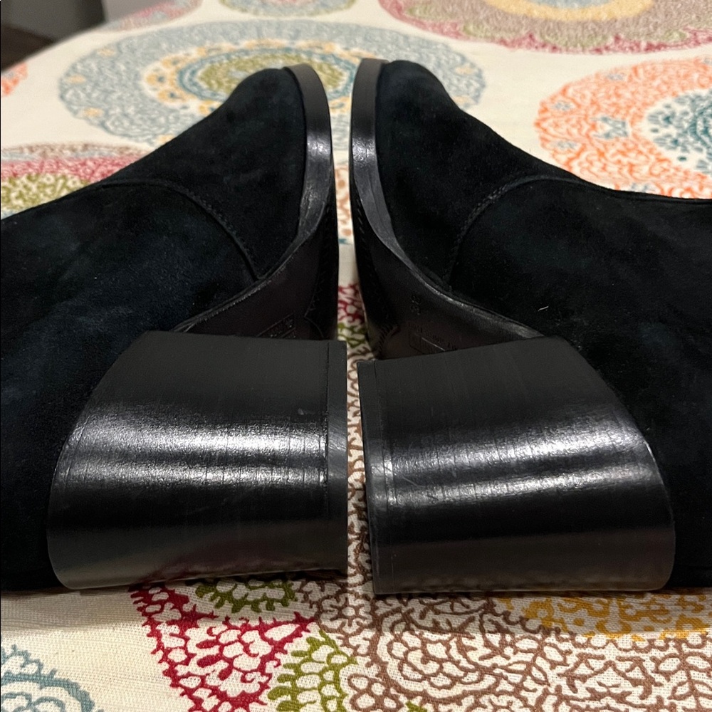 Alberto Fermani Black Suede Ankle Boots size 38 (7.5/8 US) women’s - Picture 9 of 12